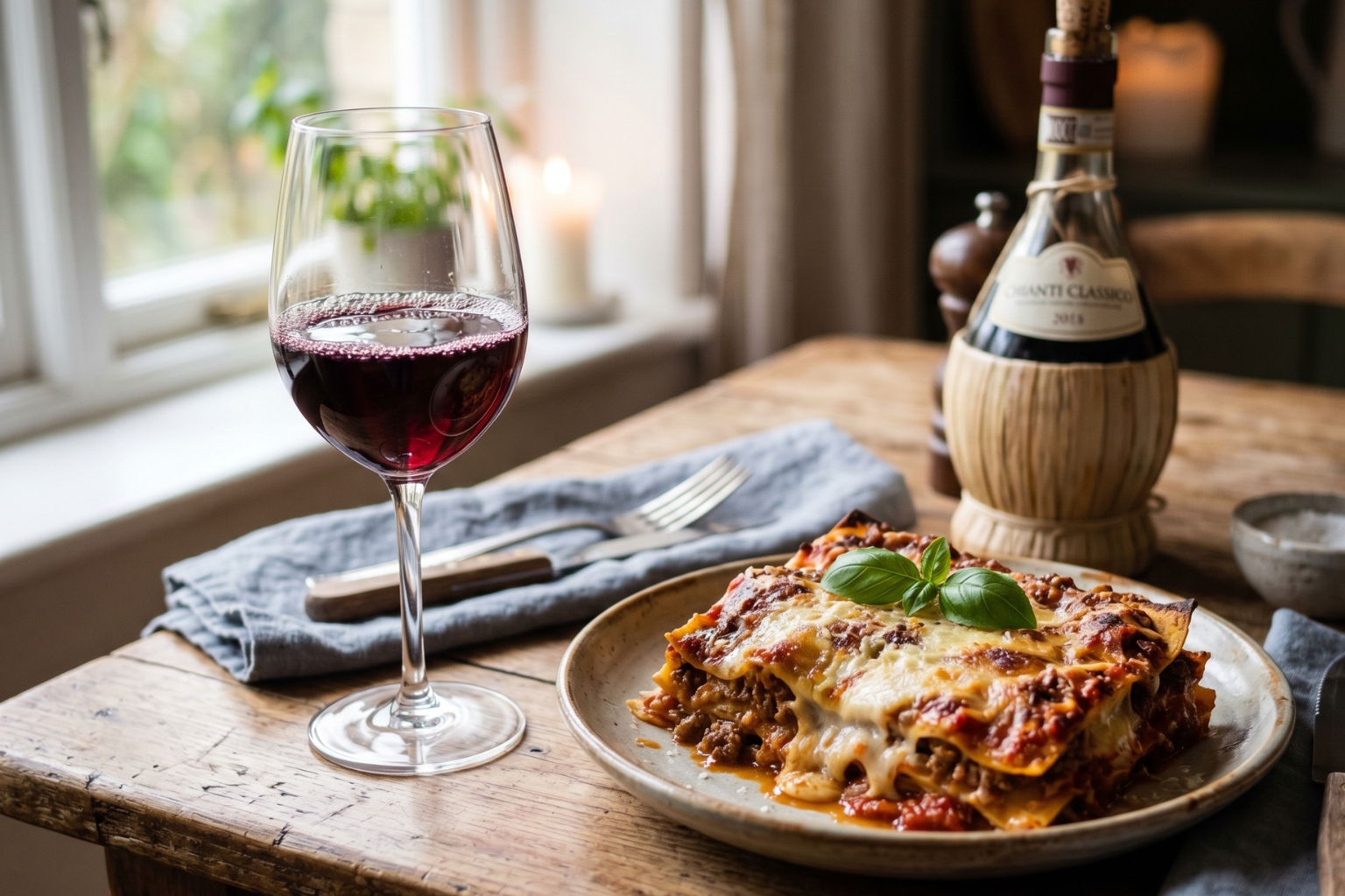 Quel vin avec des lasagnes