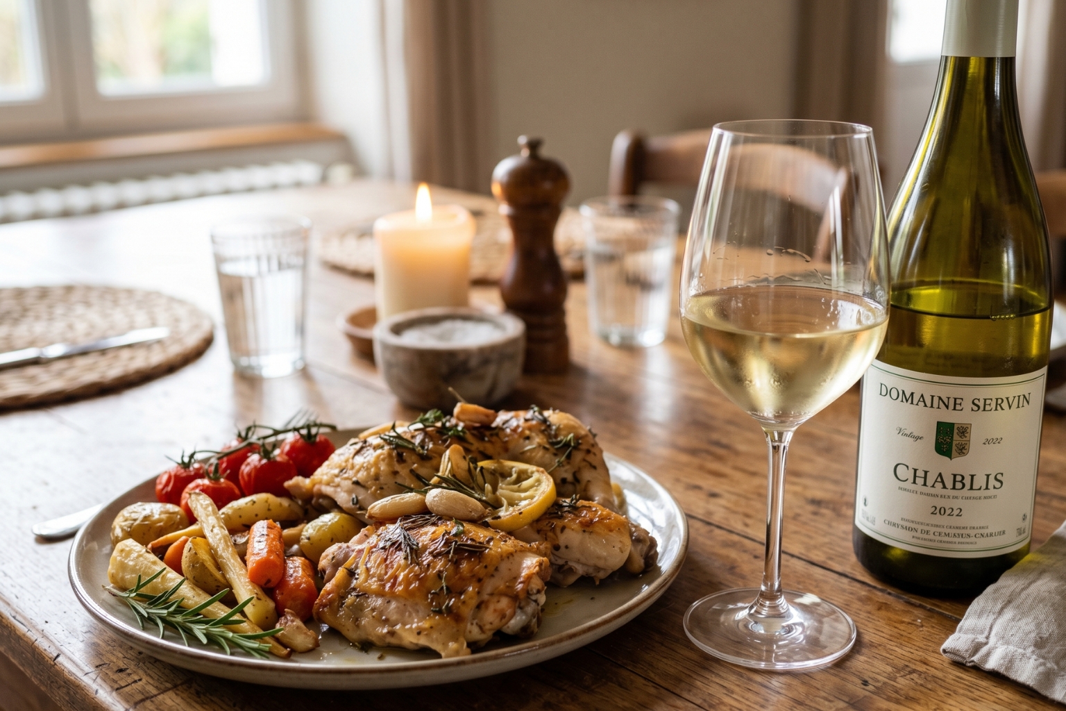 Quel vin avec du poulet
