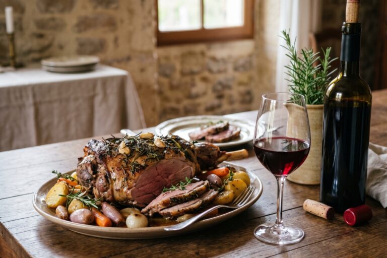 Quel vin avec gigot d'agneau