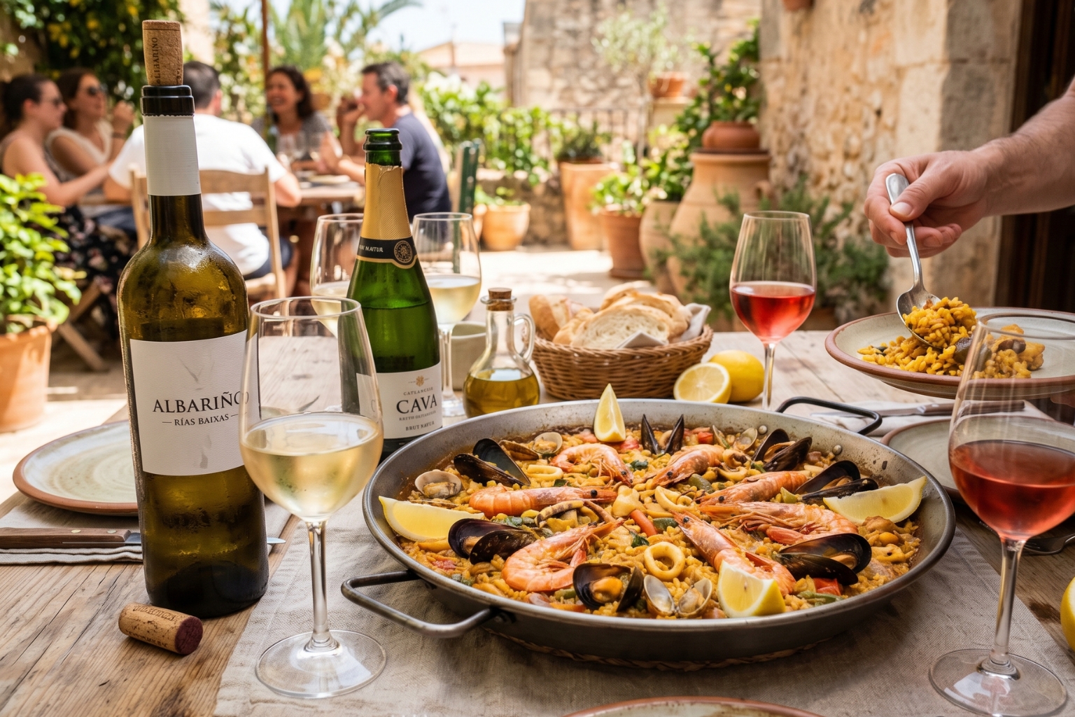 Quel vin avec la paella