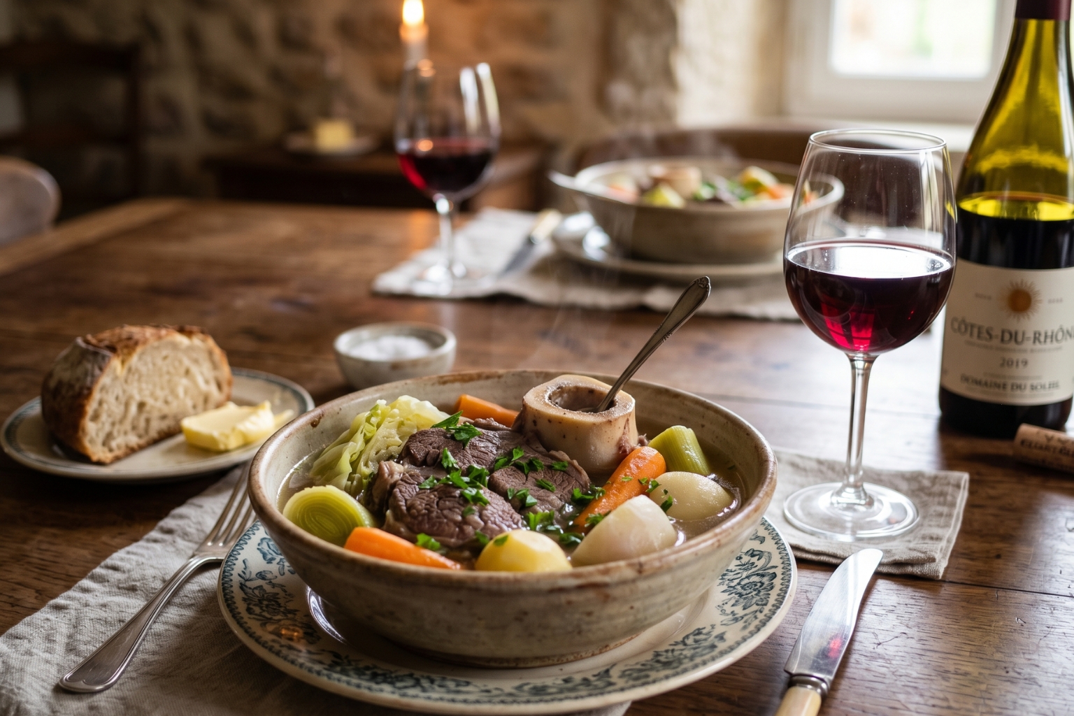 Quel vin avec le pot au feu