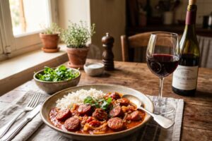 Quel vin avec rougail saucisse