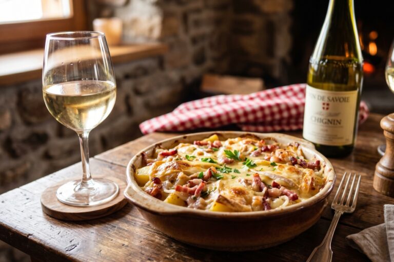Quel vin avec une tartiflette