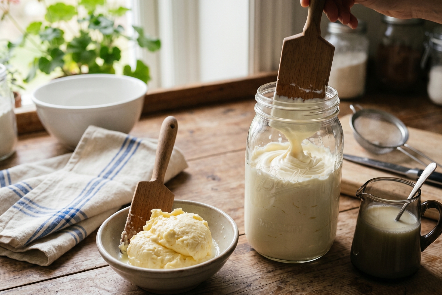 Quelle crème pour faire du beurre maison