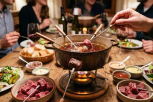 Quelle huile pour fondue bourguignonne