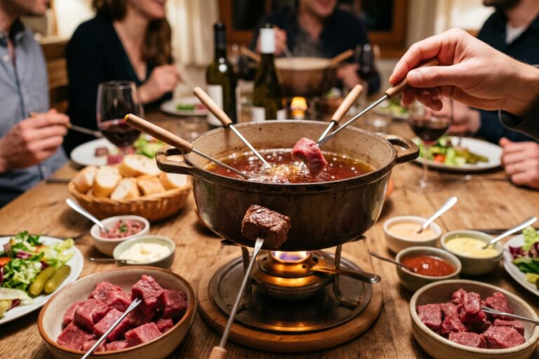 Quelle huile pour fondue bourguignonne